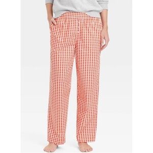 Grayson Threads Women's Gingham Graphic Boxer Pants Red
